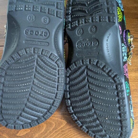 Crocs Dia de los Muertos classic clog - M8/W10 - Picture 5 of 5